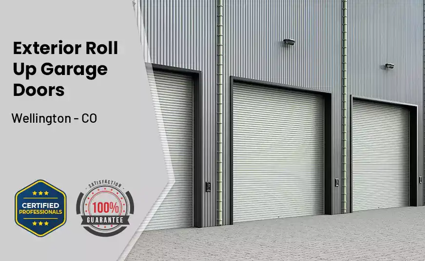 Exterior Roll Up Garage Doors Wellington - CO 