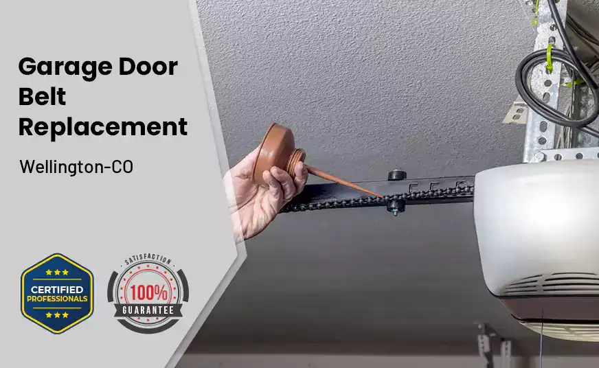 Garage Door Belt Replacement Wellington-CO 