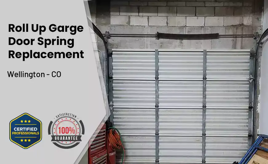 Roll Up Garage Door Spring Replacement Wellington - CO 